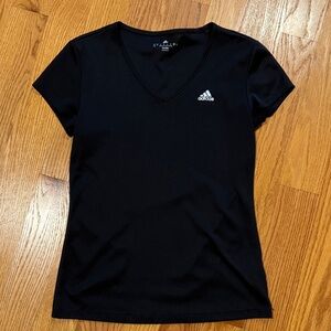 Adidas Women's Black Short Sleeve Tee